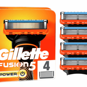 GILLETTE FUSION 5 WKŁADY OSTRZA x 4 SZTUKI POWER